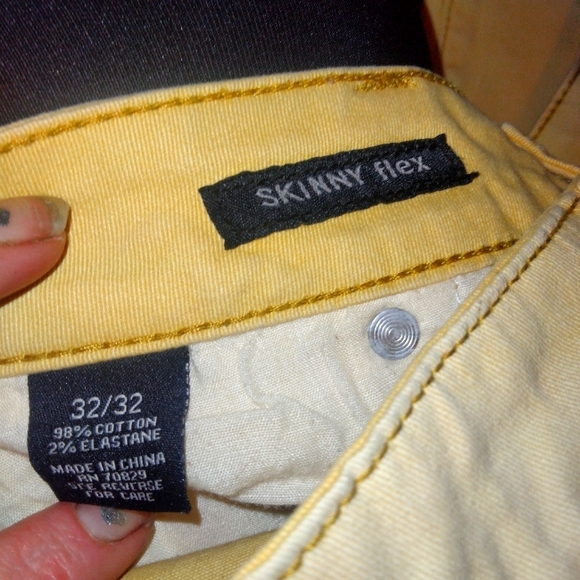 Men's Size 32/32 "Black Premium" Skinny Flex Pants - Picture 2 of 8